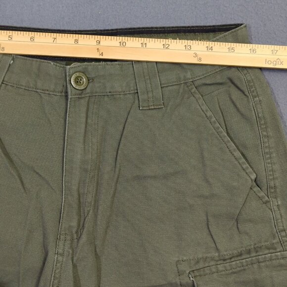 Boy Scouts Shorts Men's 32 Green Cotton Cargo Uniform Canvas Short BSA - Picture 4 of 8